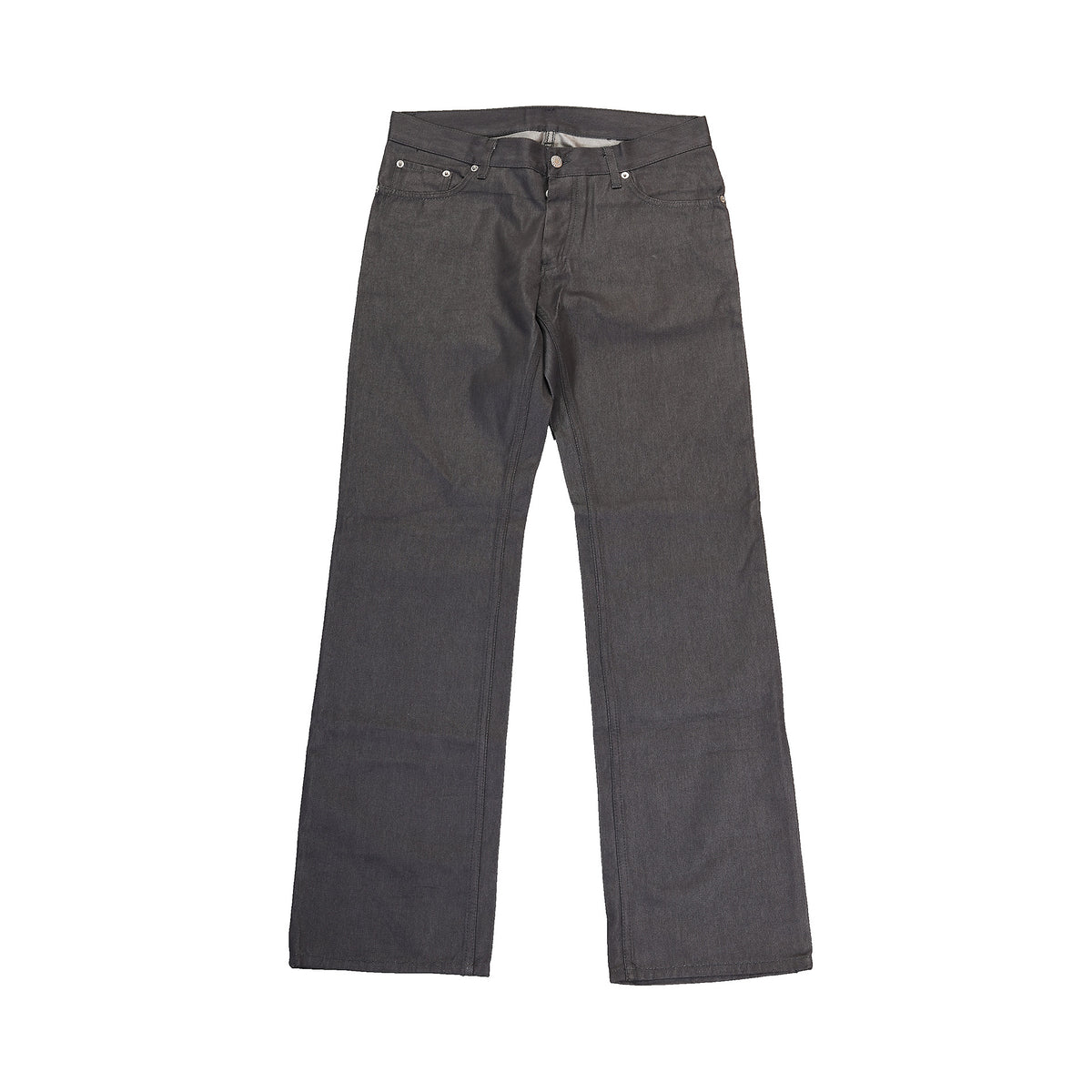 Helmut Lang 2000s Raw Grey Denim