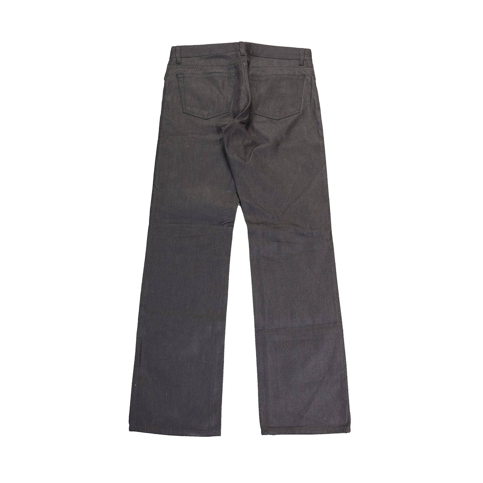 Helmut Lang 2000s Raw Grey Denim