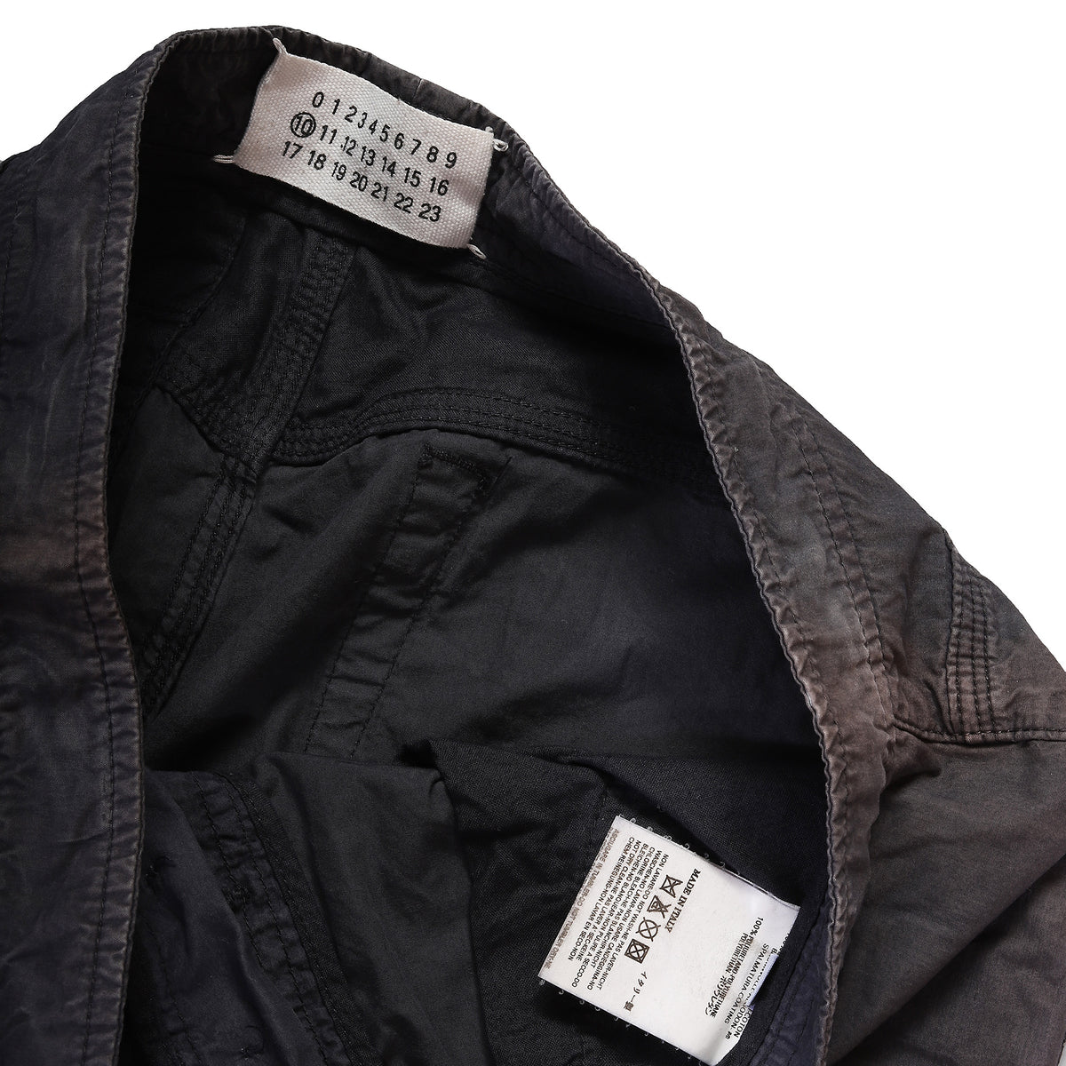 Maison Martin Margiela SS06 Black Washed Pants