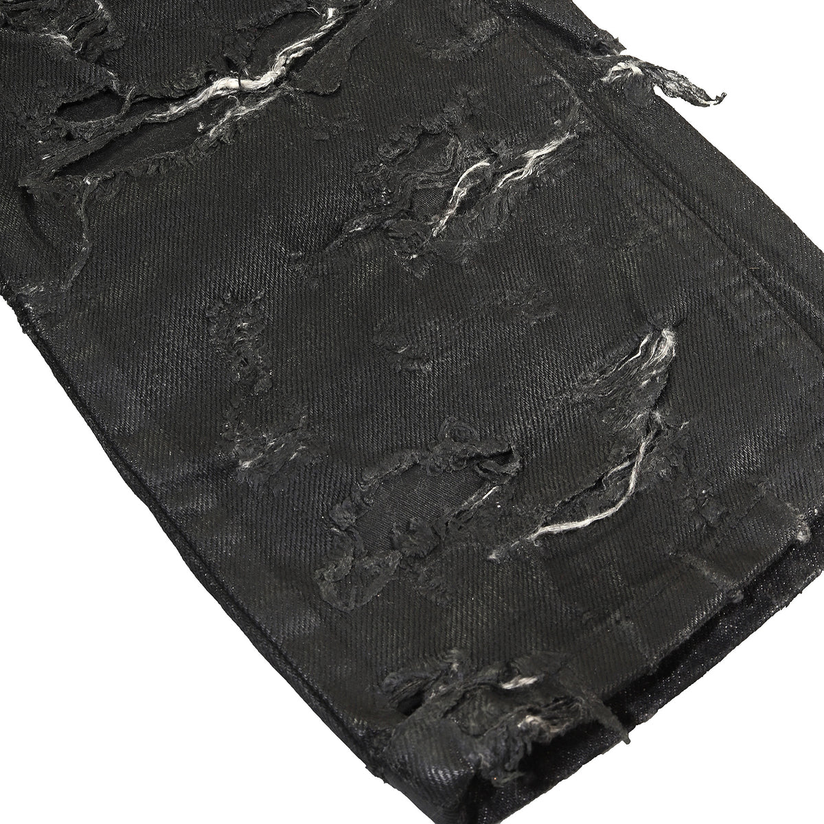 Dior Homme SS04 Strip Waxed Destroyed Denim