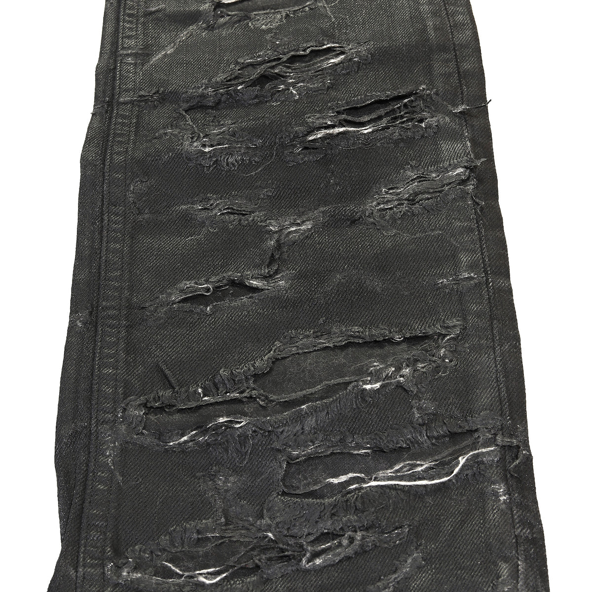 Dior Homme SS04 Strip Waxed Destroyed Denim