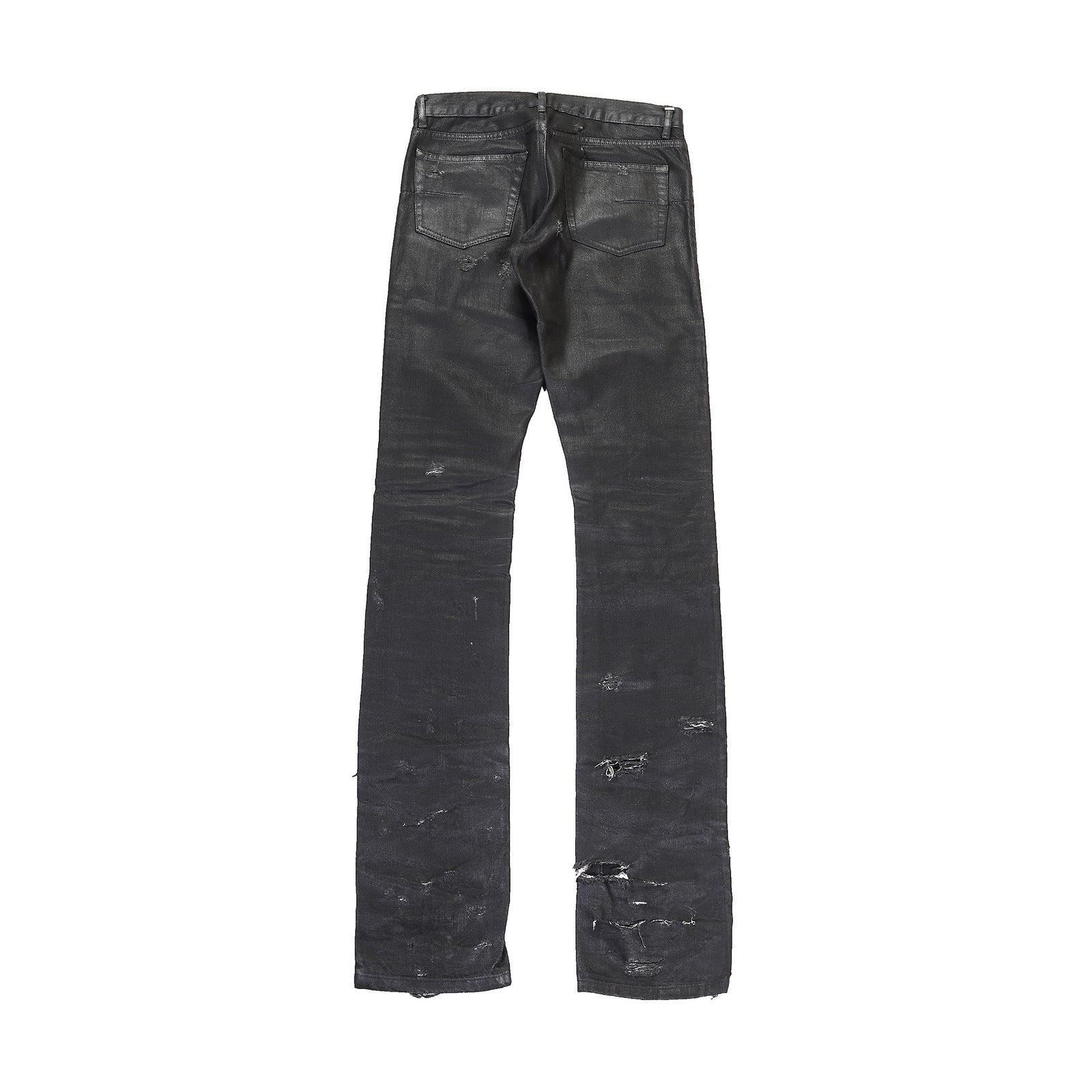 Dior Homme SS04 Strip Waxed Destroyed Denim
