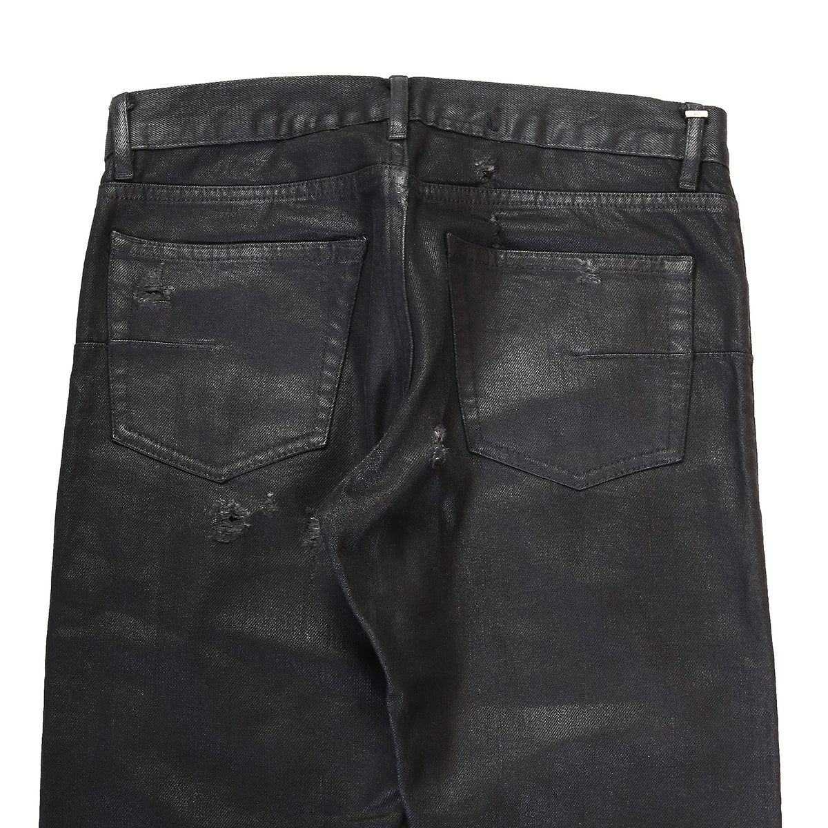 Dior Homme SS04 Strip Waxed Destroyed Denim