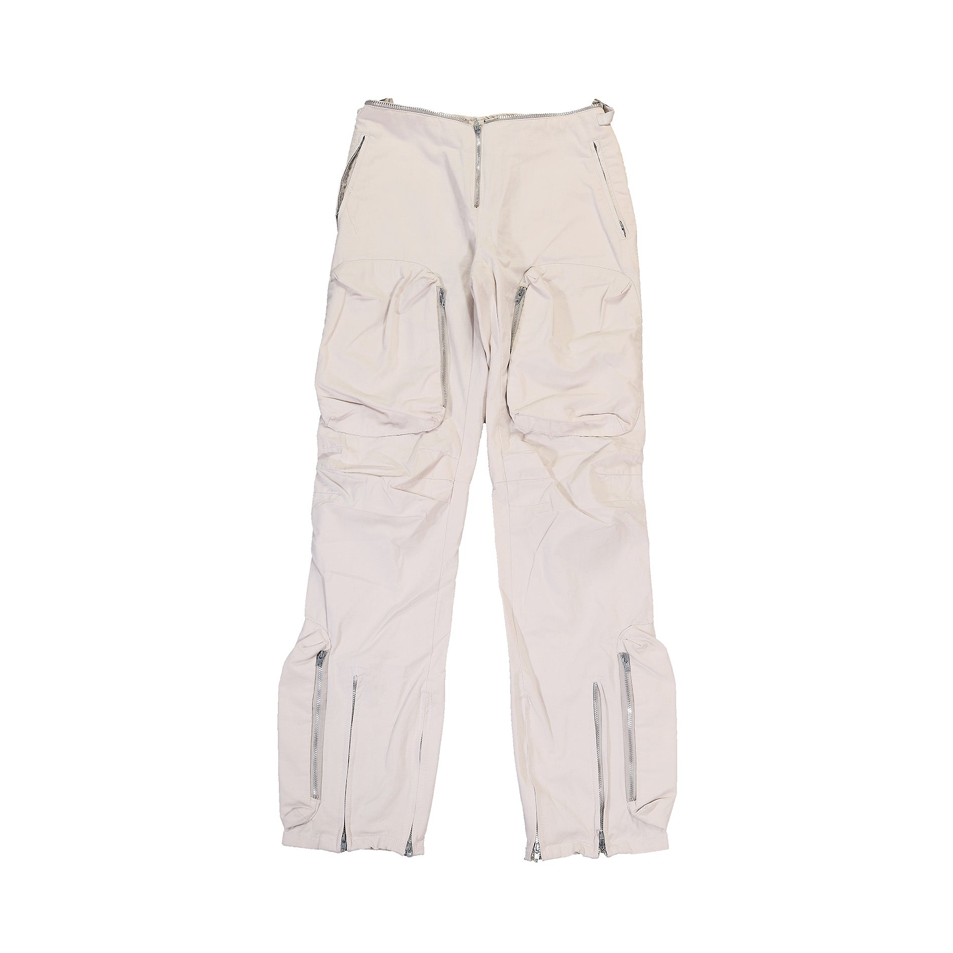 90's helmut lang ホワイトカーゴパンツ Helmut Lang FW99 Astro Cargo Pants - Ākaibu Store