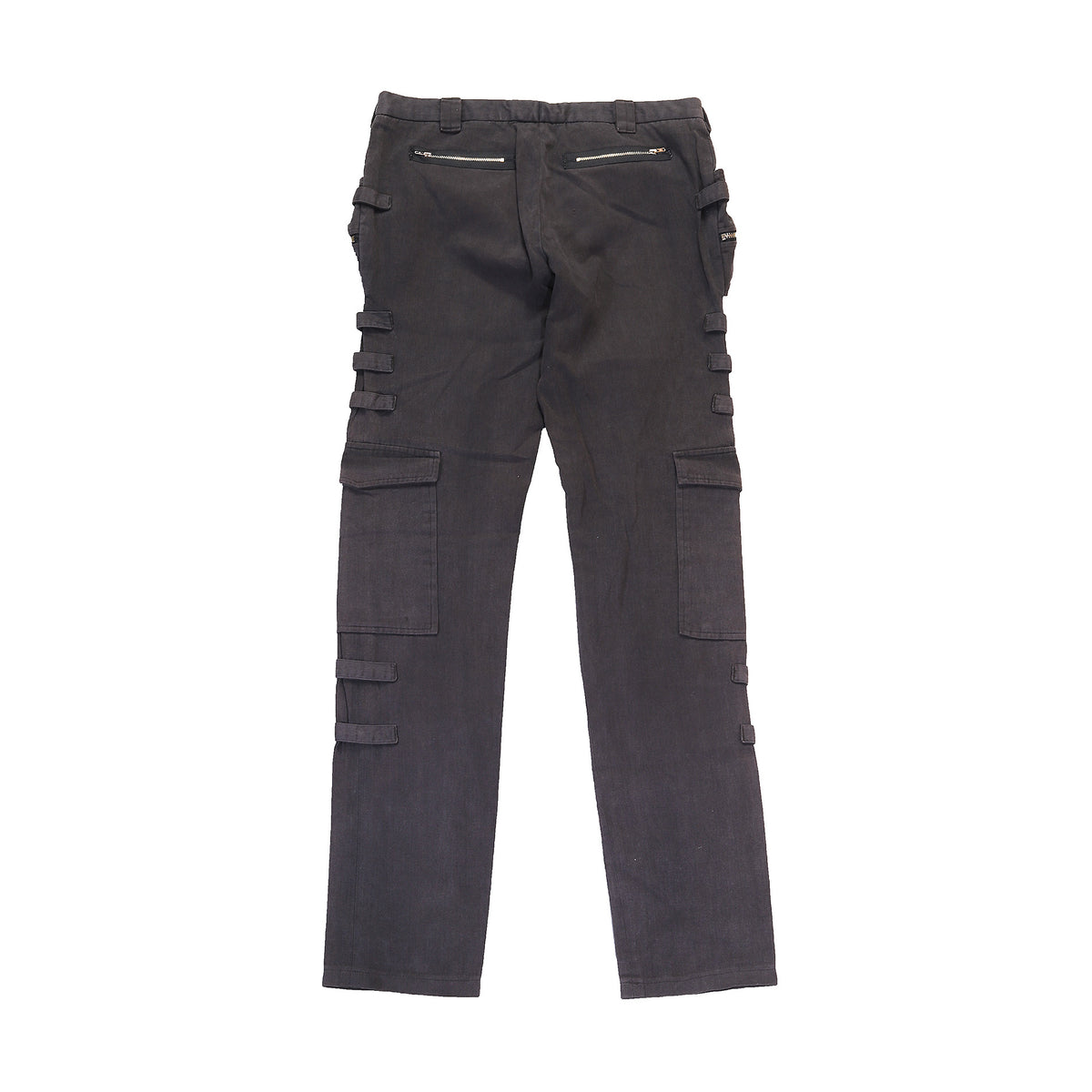 Raf Simons SS98 Black Palms Utility Cargo Pants