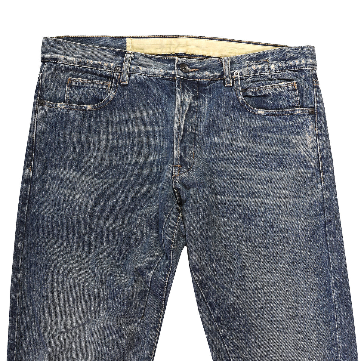 Rick Owens Blue Vintage Denim