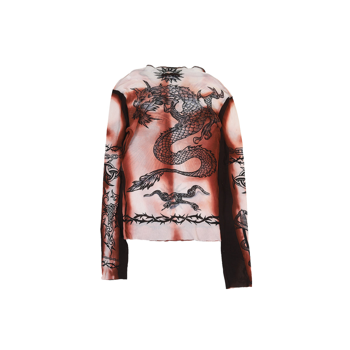 Jean Paul Gaultier SS96 Safe Sex Forever Mesh Top
