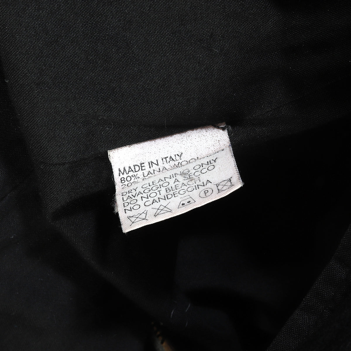 Dirk Bikkembergs 90s Zip Around Wool Coat
