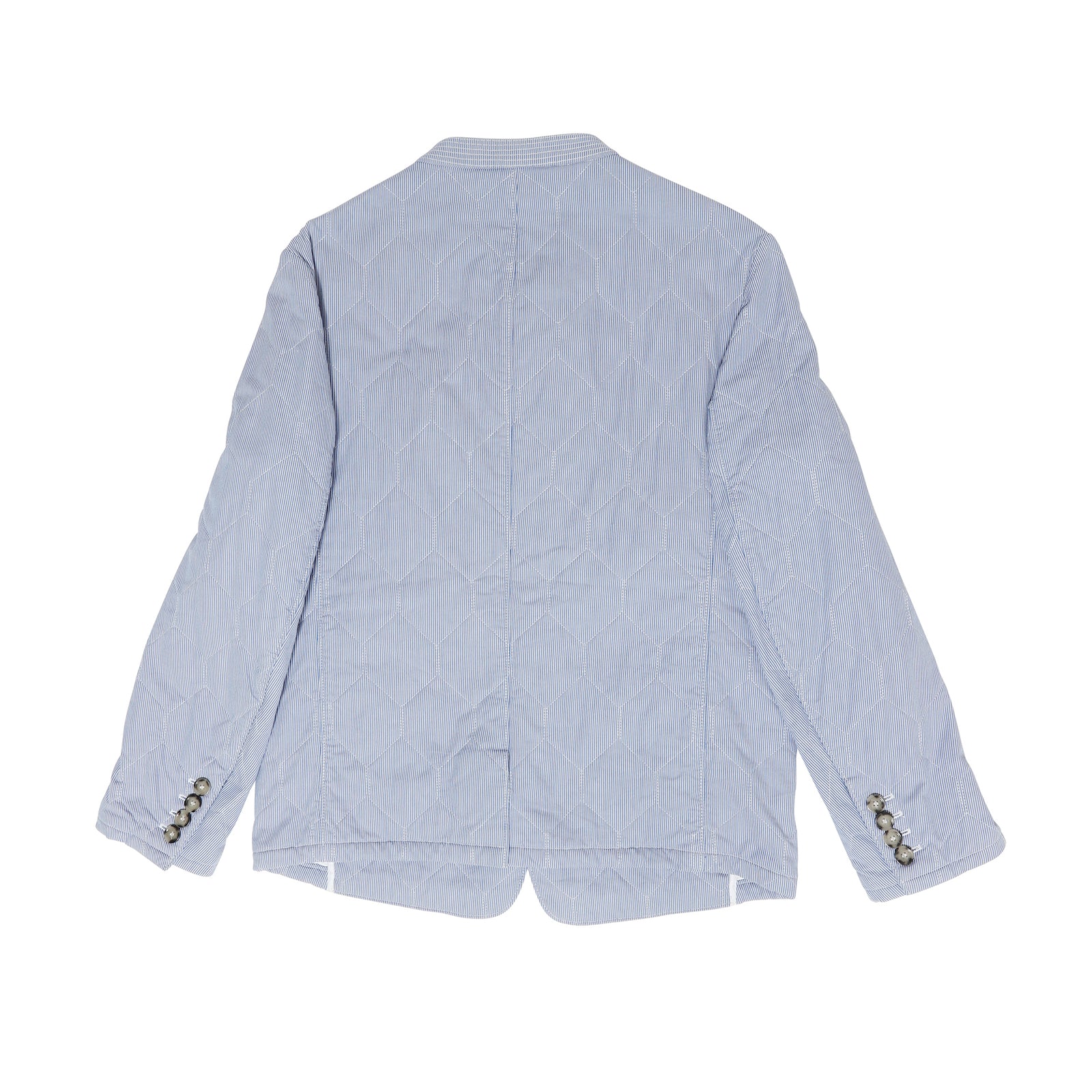 Burberry Prorsum Striped Quilted Jacket