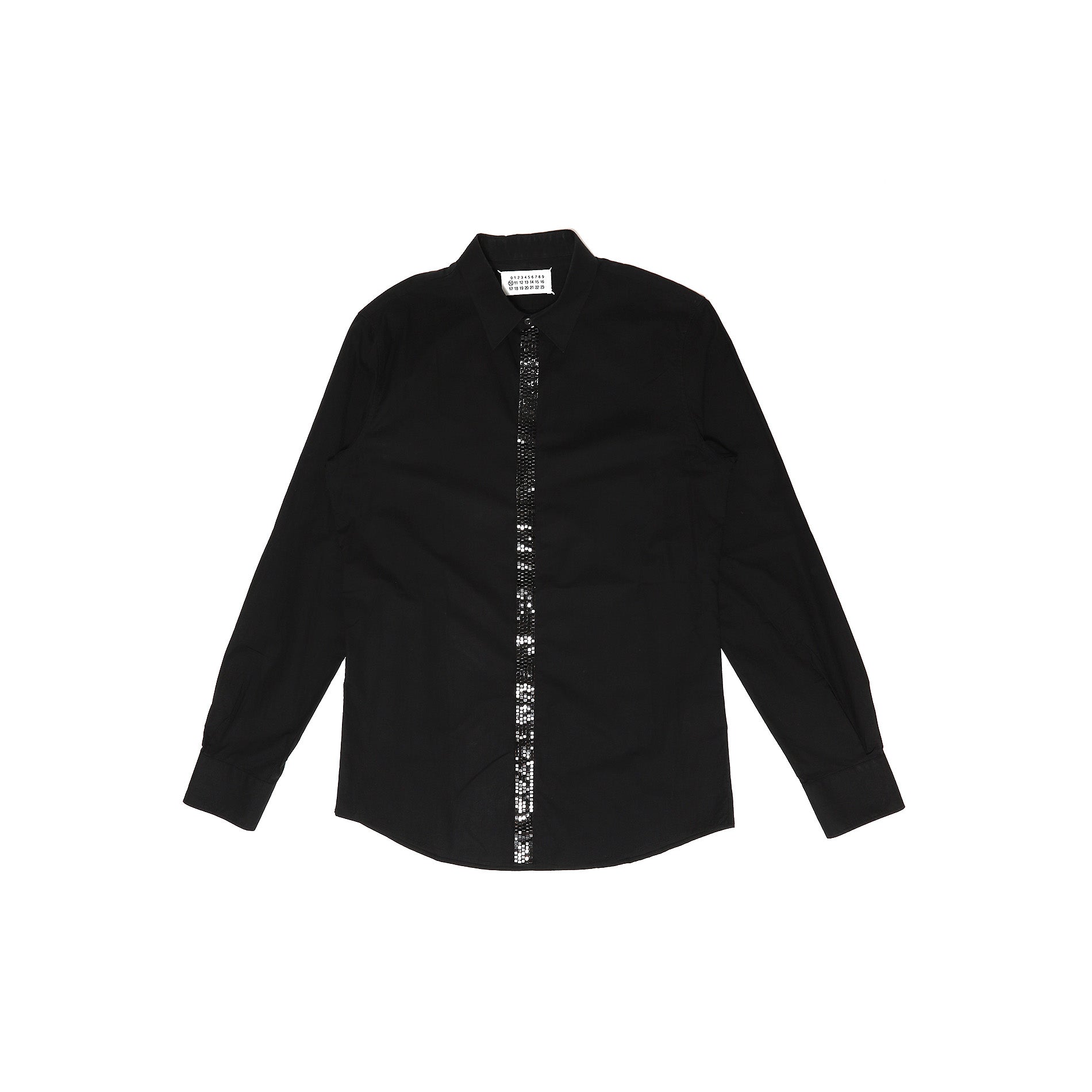 Maison Martin Margiela SS09 Disco Mirror Button Tape Shirt