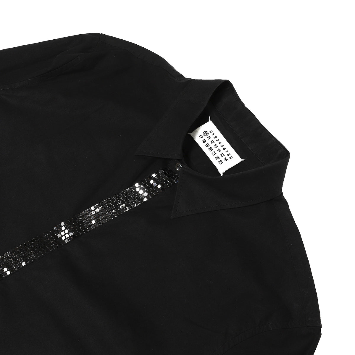 Maison Martin Margiela SS09 Disco Mirror Button Tape Shirt