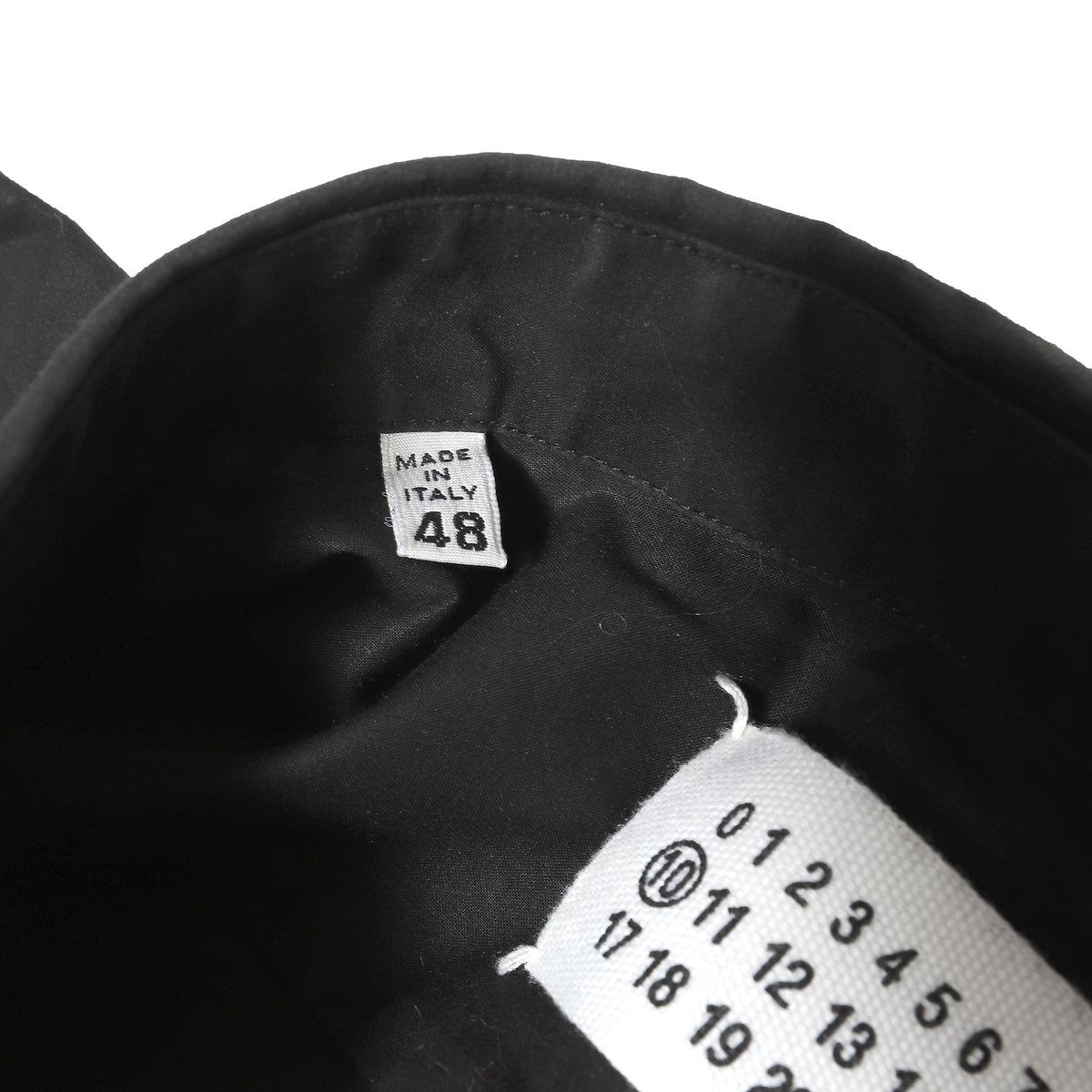 Maison Martin Margiela SS09 Disco Mirror Button Tape Shirt
