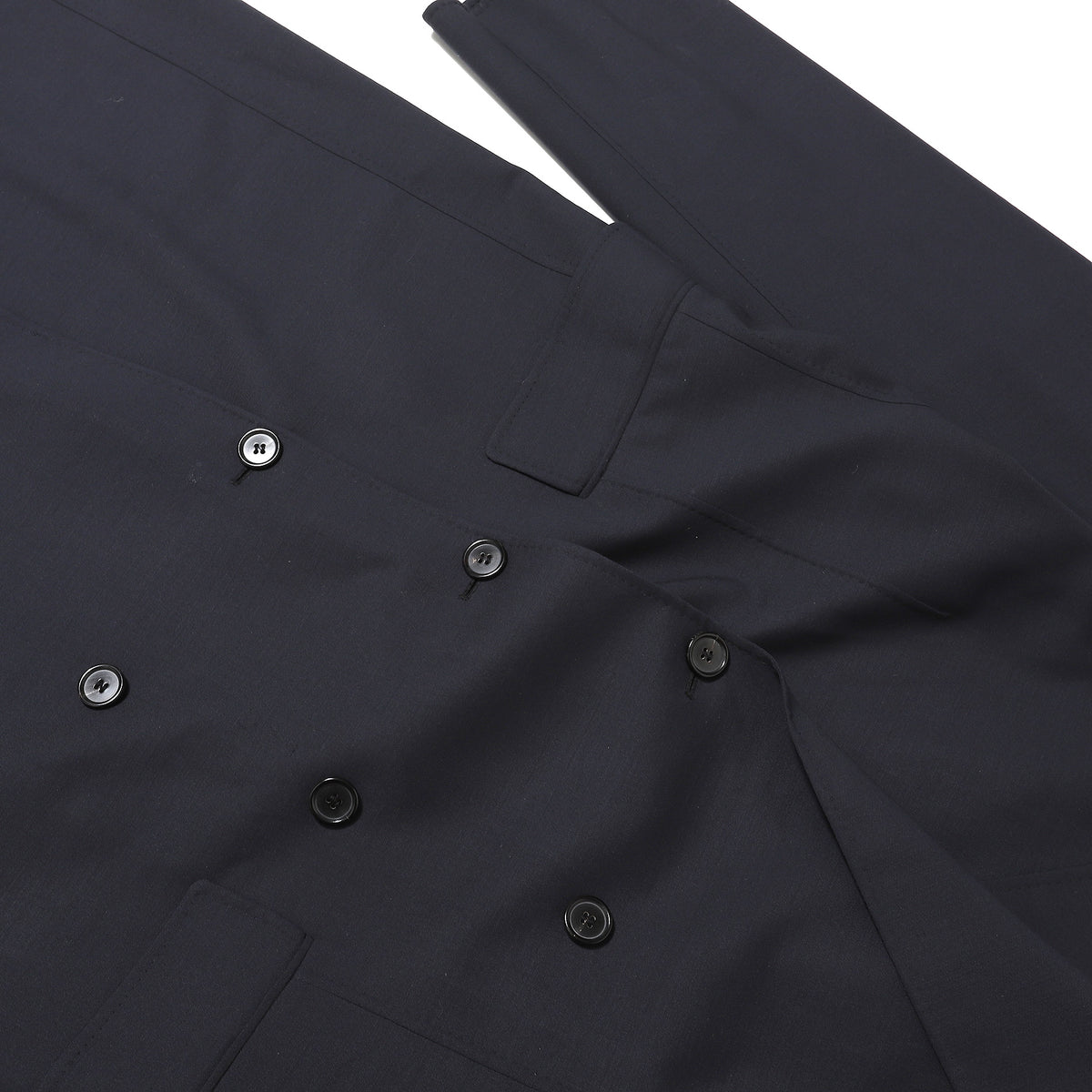 Raf Simons Tailor Made Double Breasted Unlined Coat
