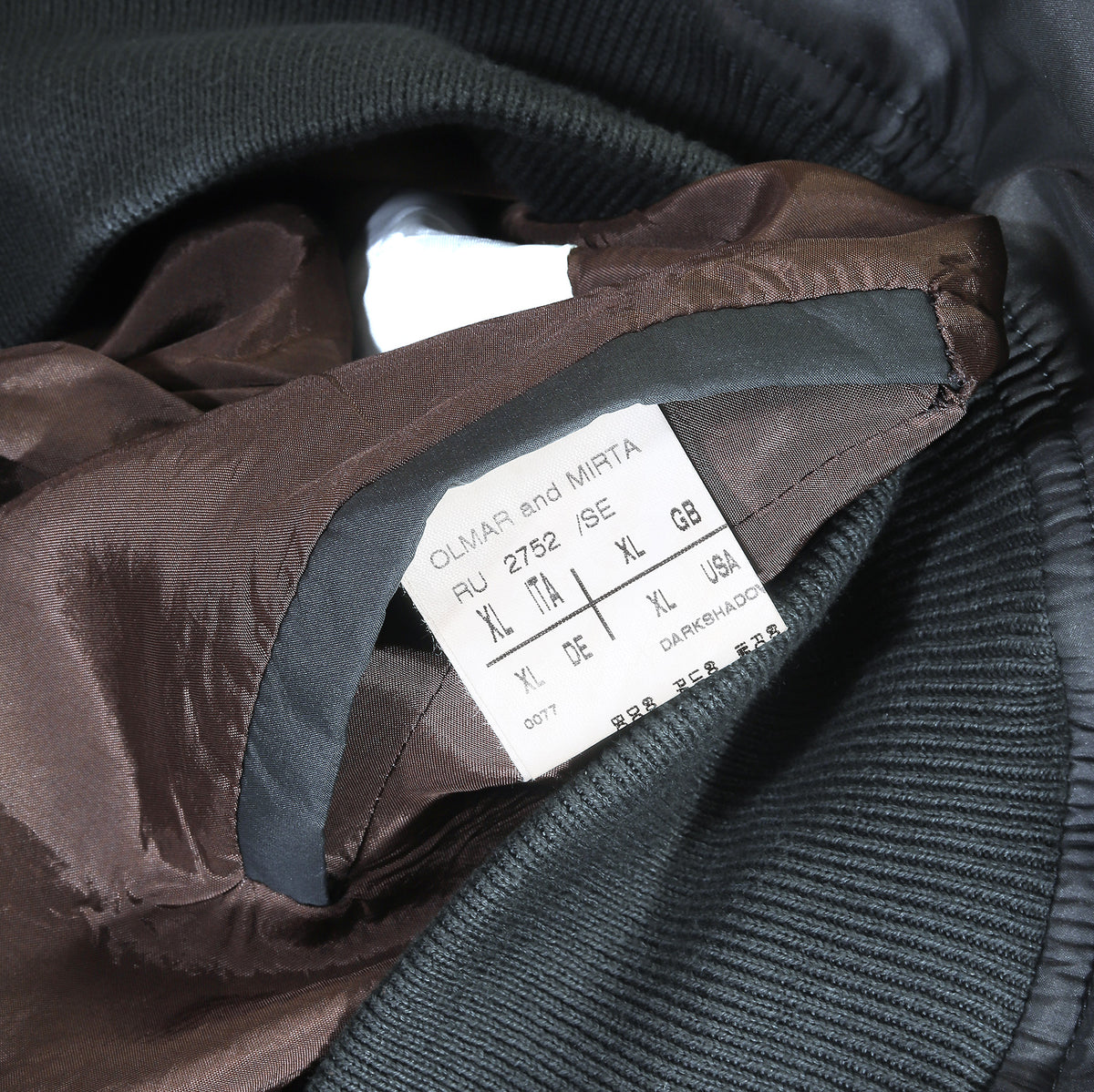 Rick Owens SS05 Scorpio Bomber