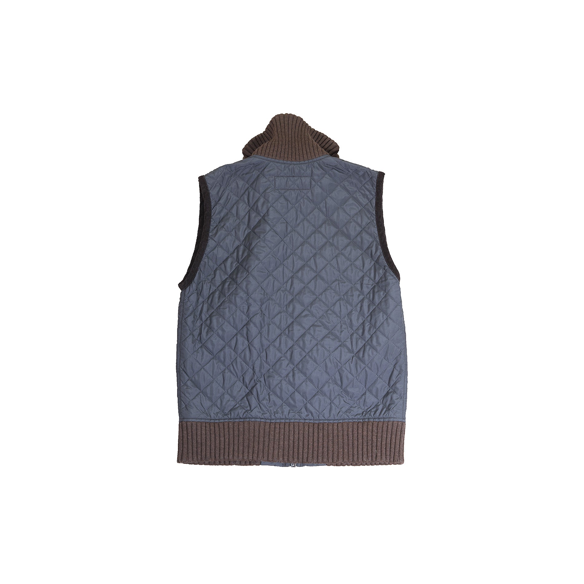 Dolce & Gabbana FW03 Quilted Parachute Strap High Collar Vest