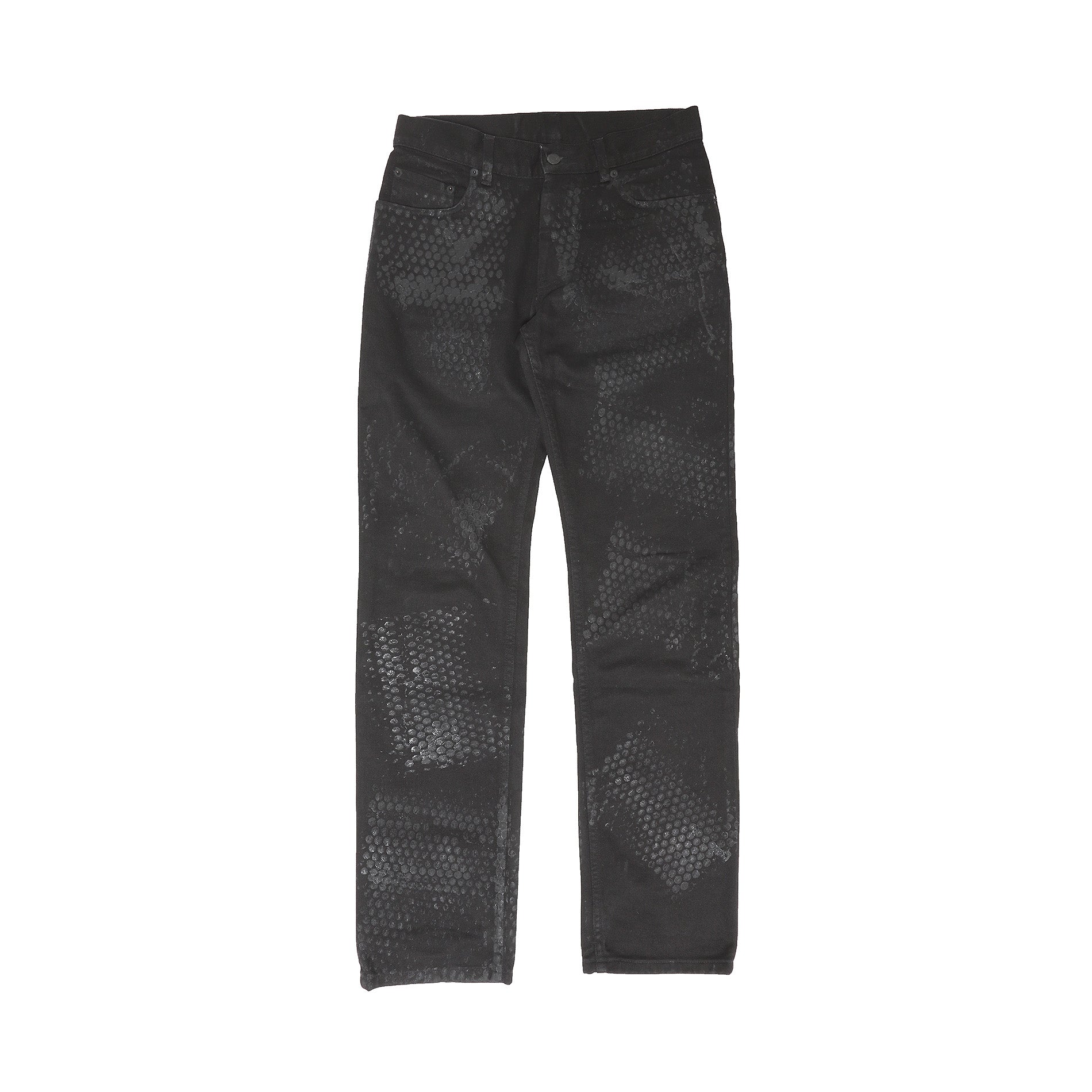 Helmut Lang SS03 Rubber Tire Print Denim – Ākaibu Store