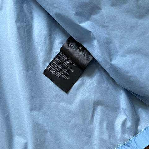 Prada SS18 Nylon Snap Button Shirt