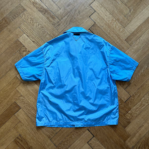 Prada SS18 Nylon Snap Button Shirt