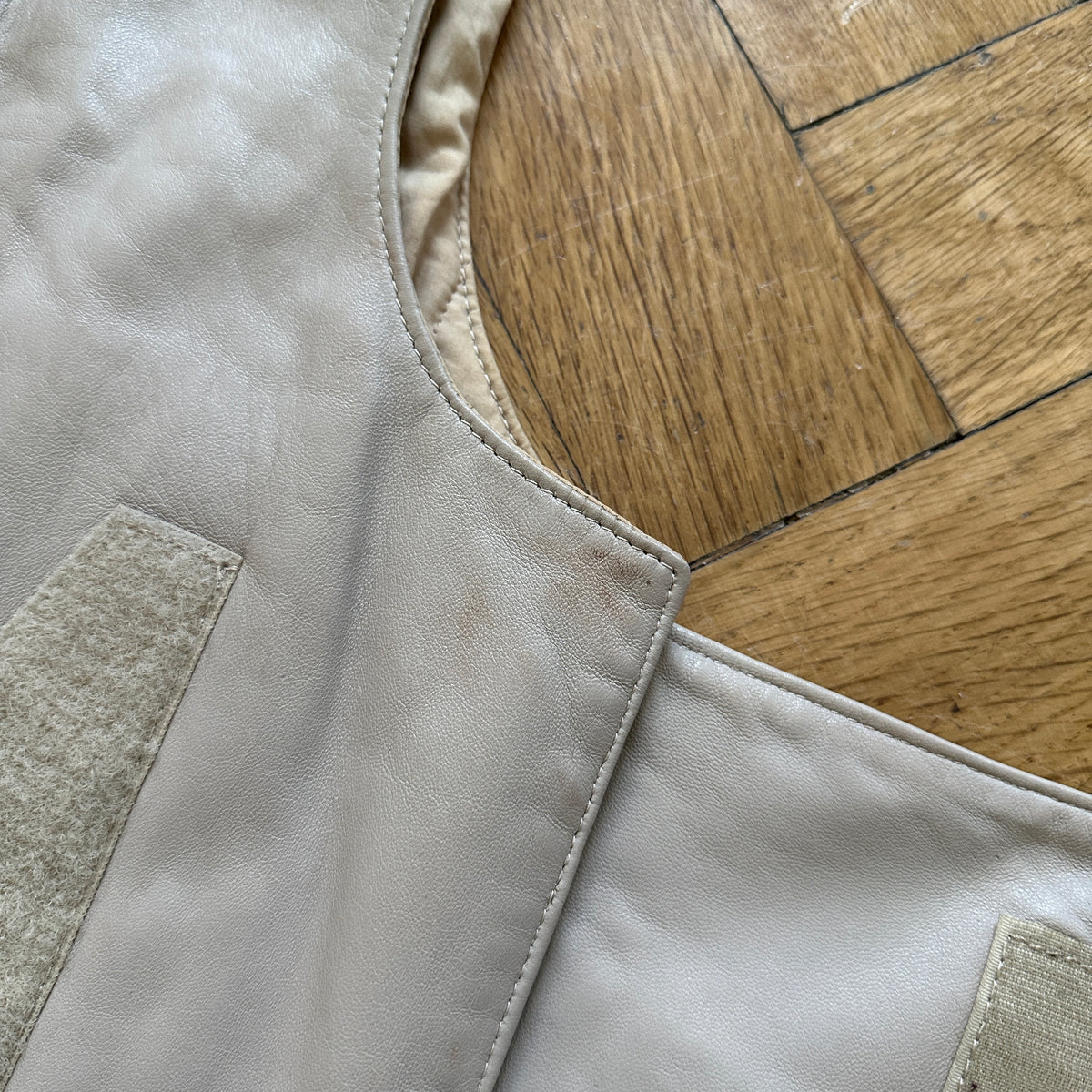 Helmut Lang AW98 Leather Bulletproof Vest