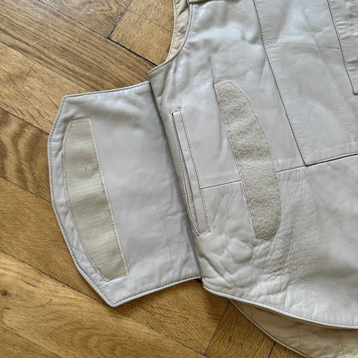 Helmut Lang AW98 Leather Bulletproof Vest