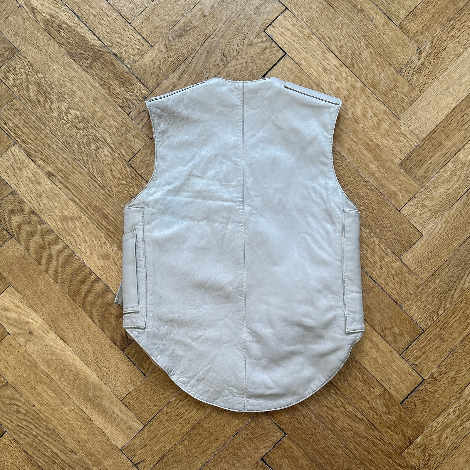 Helmut Lang AW98 Leather Bulletproof Vest