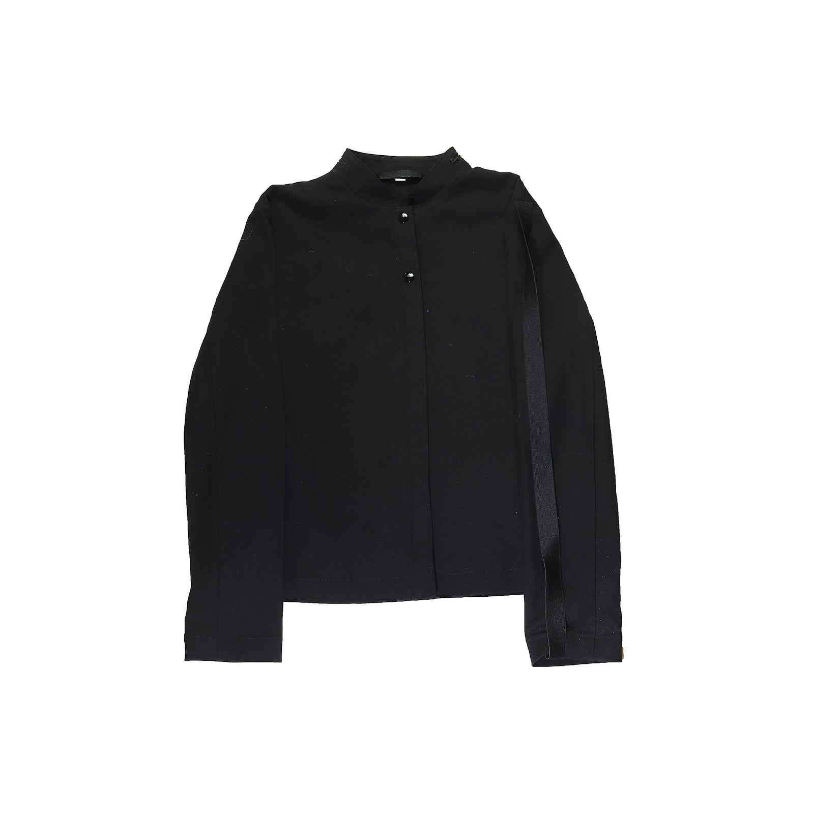 Helmut Lang 2000s Bondage Strap Zip Collar Jacket