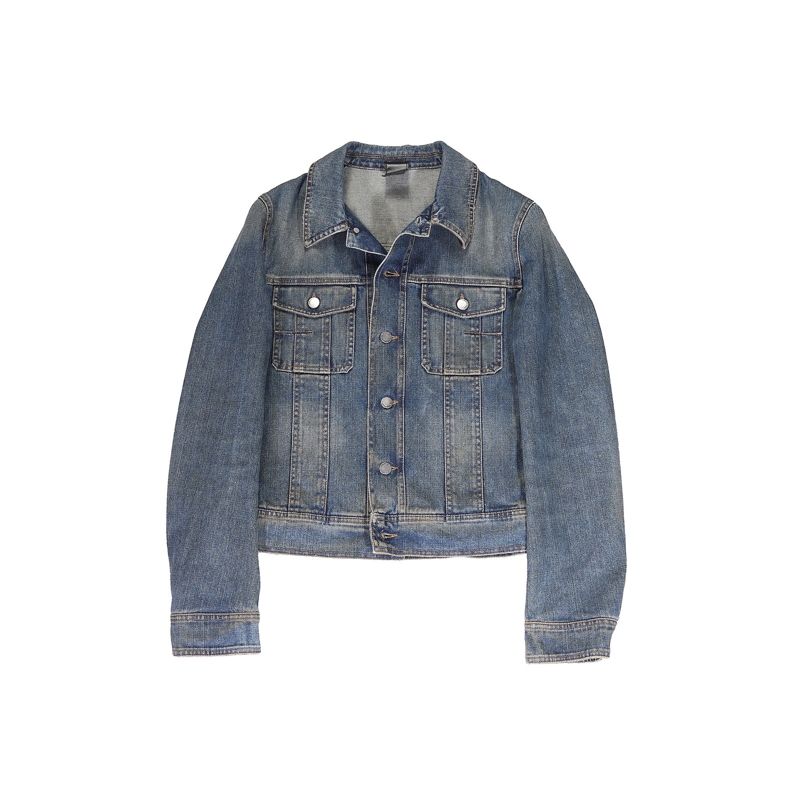 Dior Homme SS05 Orange Overdye Denim Jacket