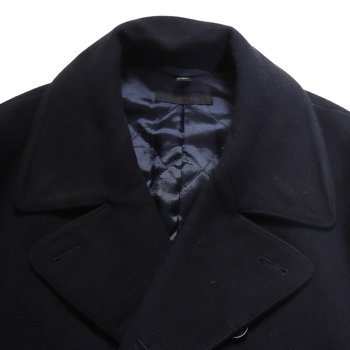Helmut Lang 90s Moleskin Peacoat