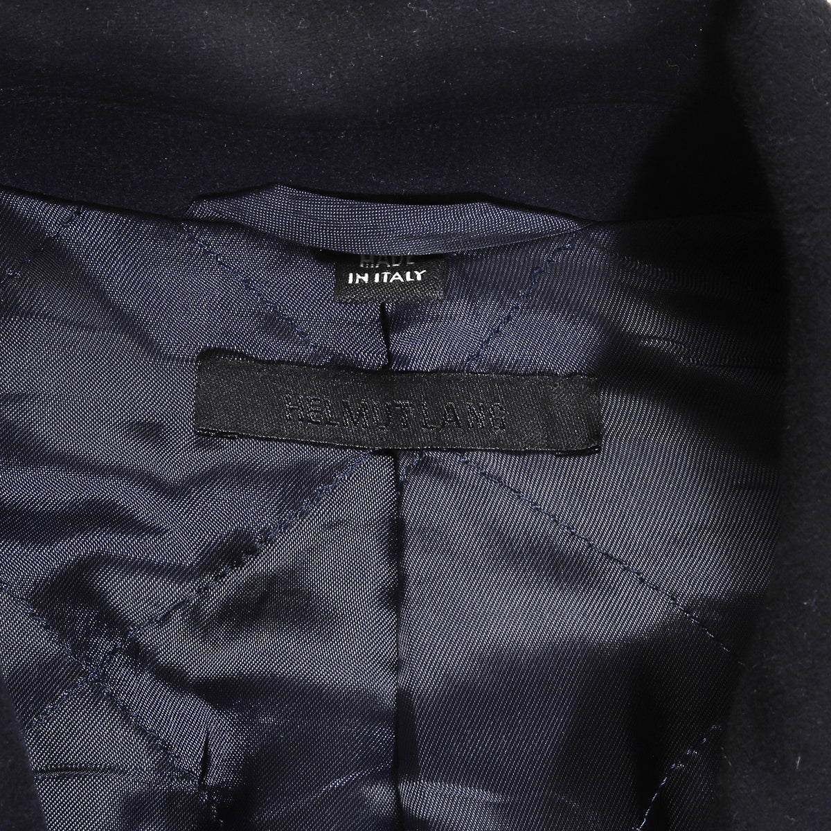 Helmut Lang 90s Moleskin Peacoat