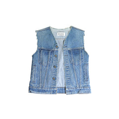 Maison Martin Margiela Artisanal Reconstructed Denim Vest