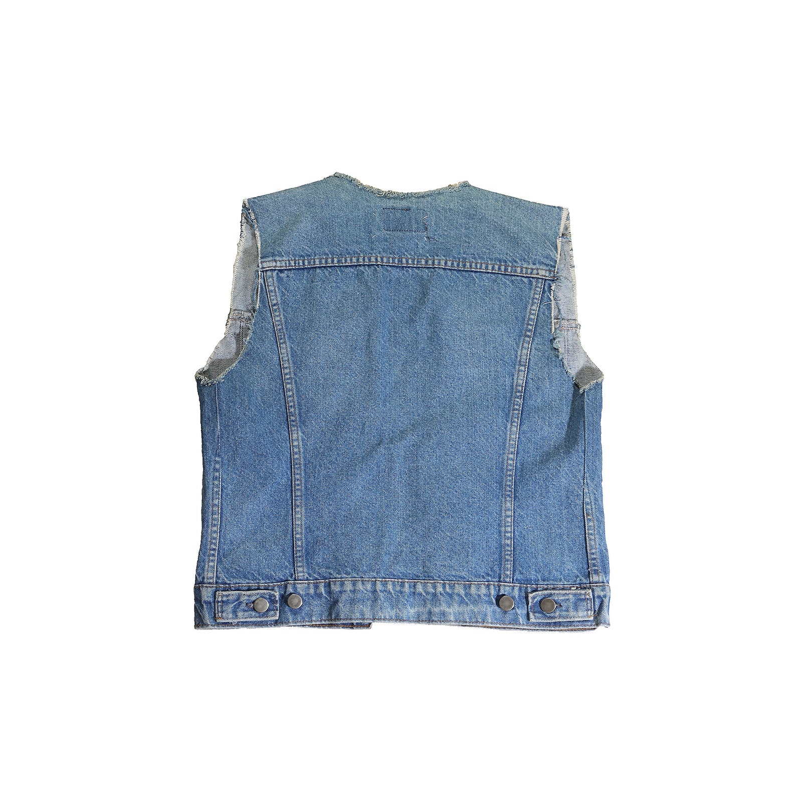Maison Martin Margiela Artisanal Reconstructed Denim Vest