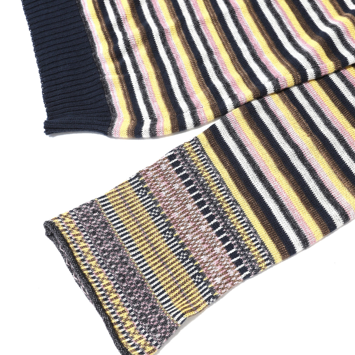 Dries Van Noten Multicolor Stripe Knit Sweater