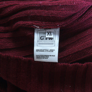 Helmut Lang FW97 Fuchsia Wool Knit Sweater