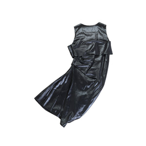 Helmut Lang FW97 Shiny Layered Dress