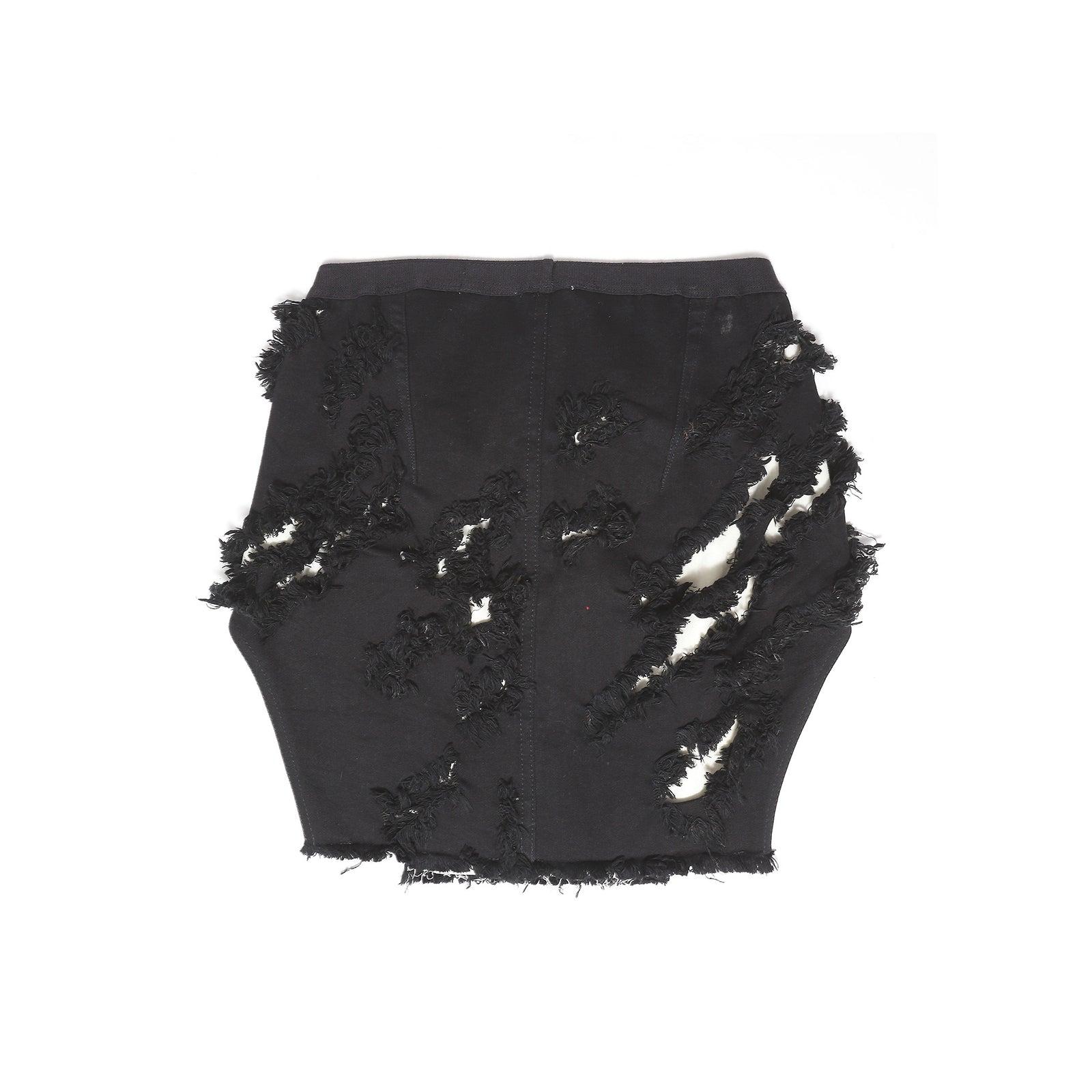 Rick Owens FW21 Gethsemane Distressed Skirt