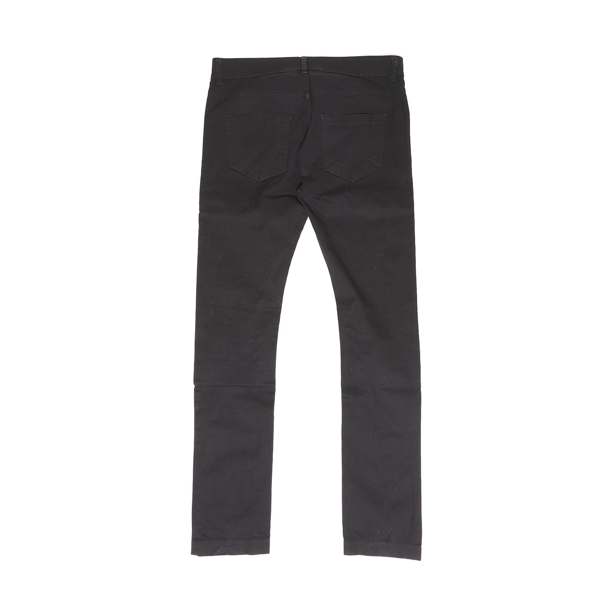 Rick Owens FW16 Mastodon Black Detroit Cut Denim