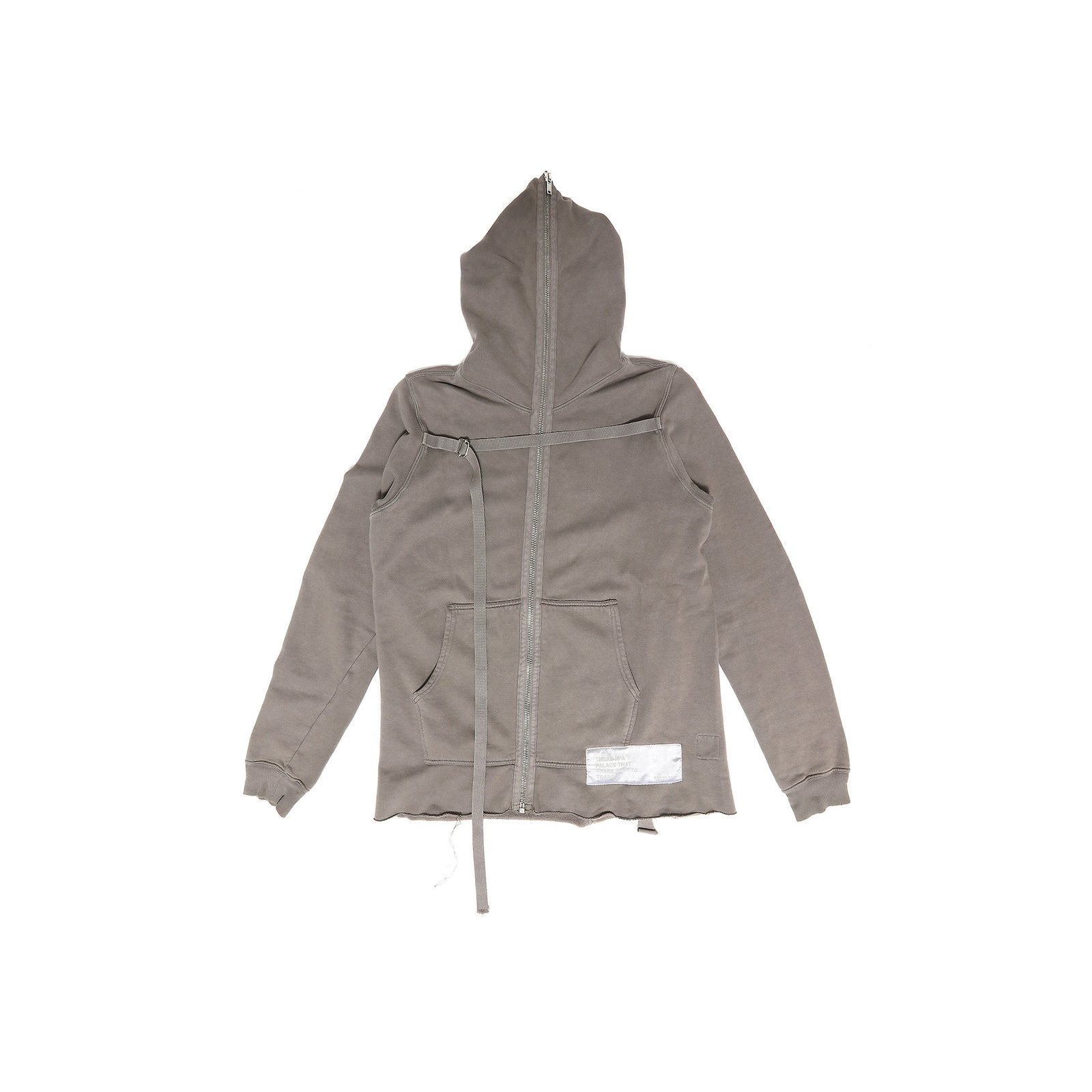 Rick Owens DRKSHDW SS08 Patched Bondage Gimp Hoodie