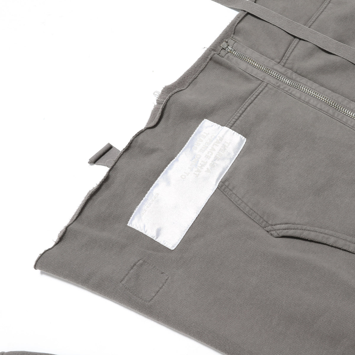 Rick Owens DRKSHDW SS08 Patched Bondage Gimp Hoodie