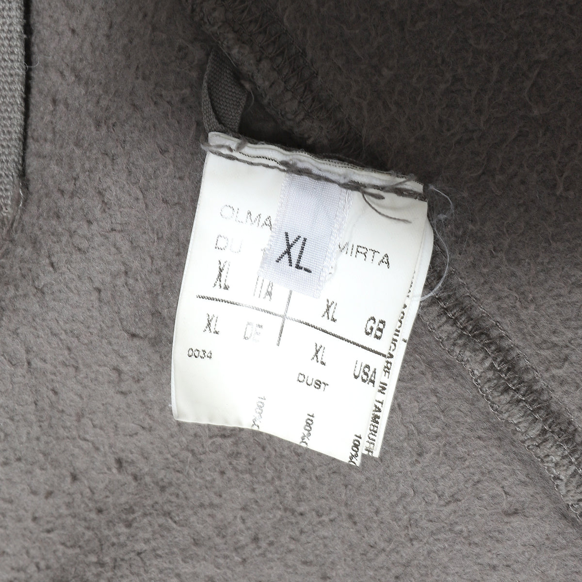 Rick Owens DRKSHDW SS08 Patched Bondage Gimp Hoodie
