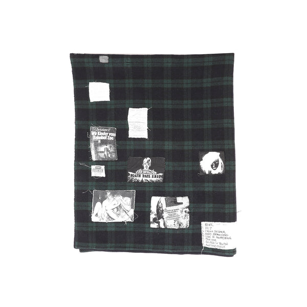 Raf Simons 2005 Limited Re-Edition Riot,Riot,Riot Patched Plaid