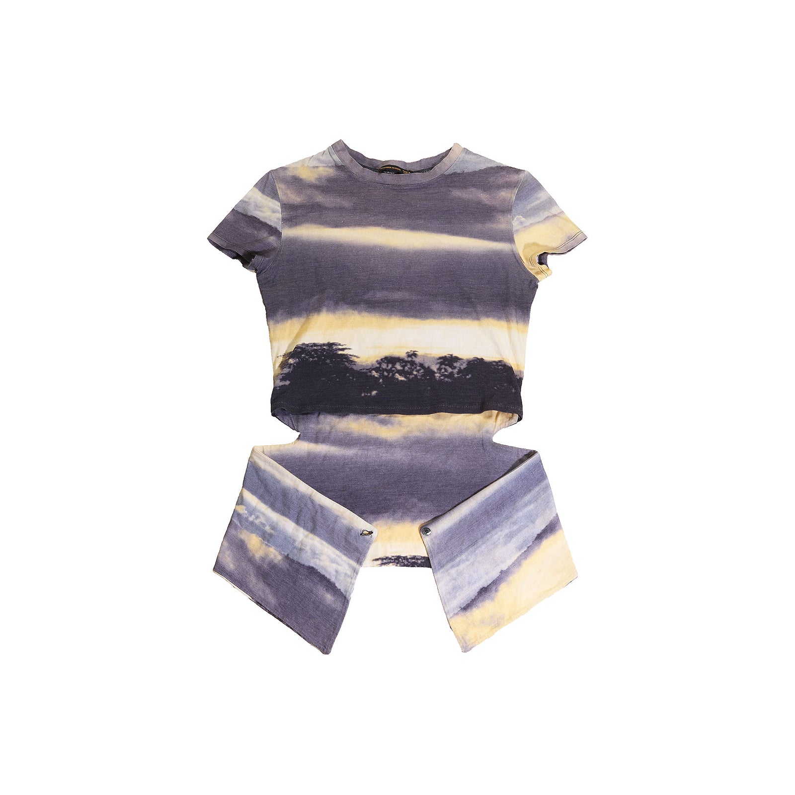 Alexander McQueen 90s Transformable Sunset Top