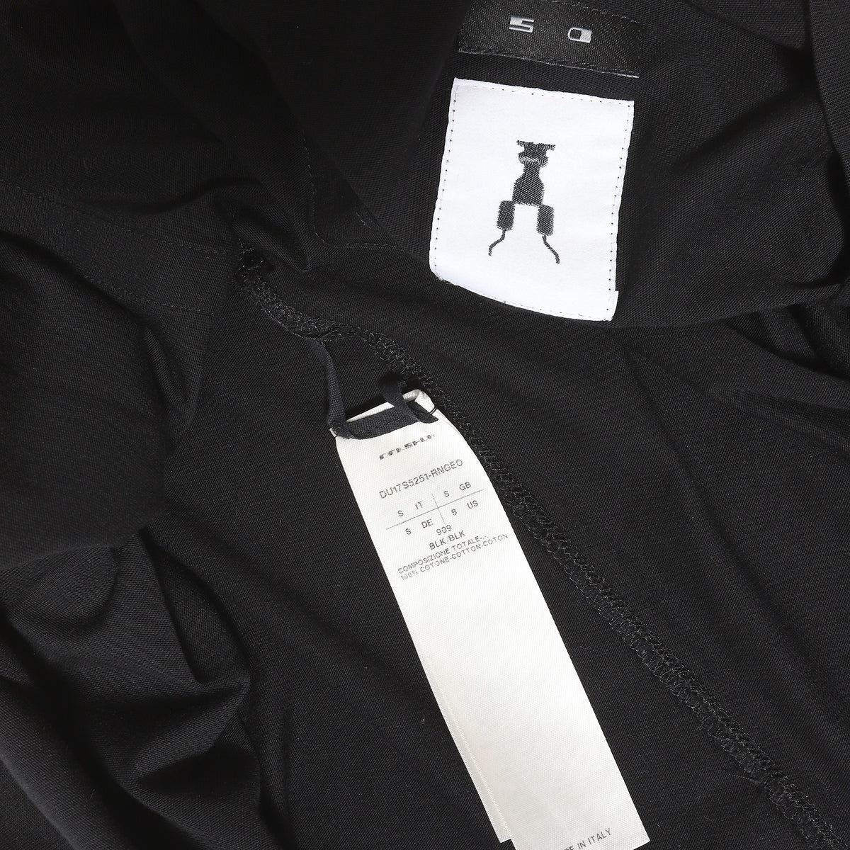 Rick Owens DRKSHDW SS17 Geometric Patch T-Shirt