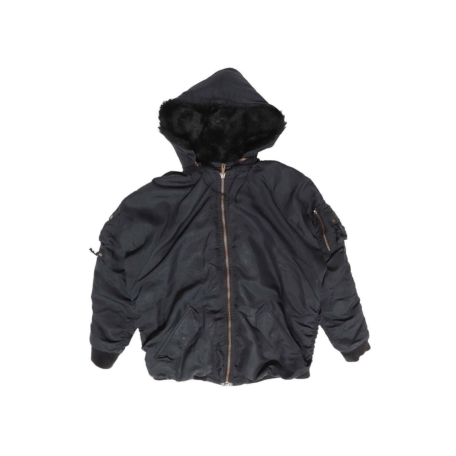 Acne AW10 Hydra Oversized Hooded Bomber Jacket