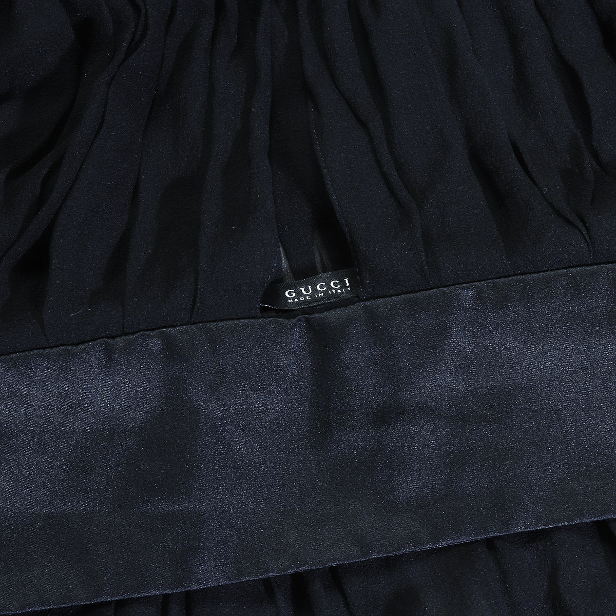 Gucci SS05 by Tom Ford Black Sheer Top