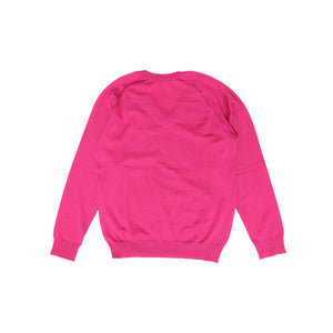 Dior Homme SS09 Fuchsia Distressed Knit Sweater