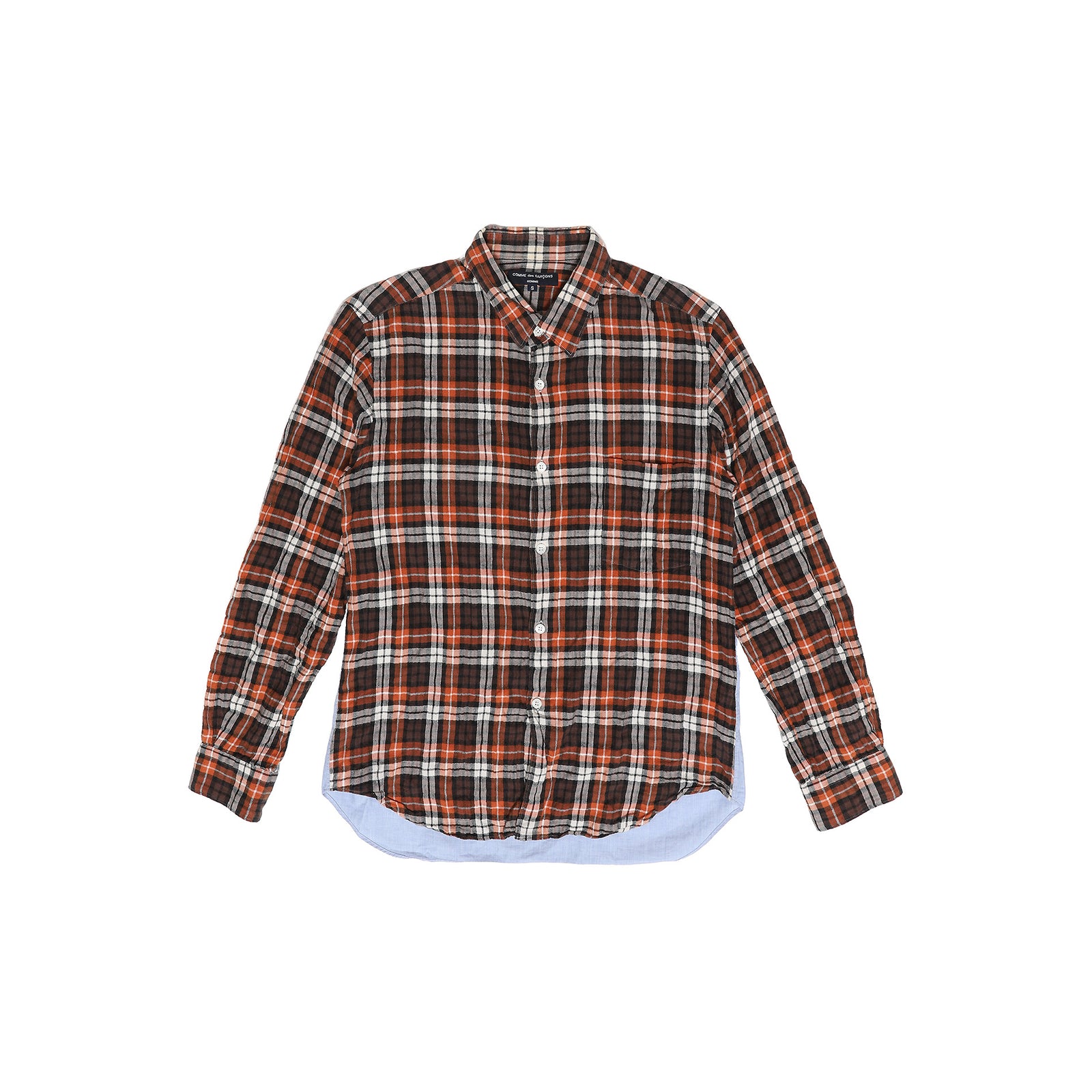 Comme des Garcons Homme Plus AD2011 Plaid Shirt