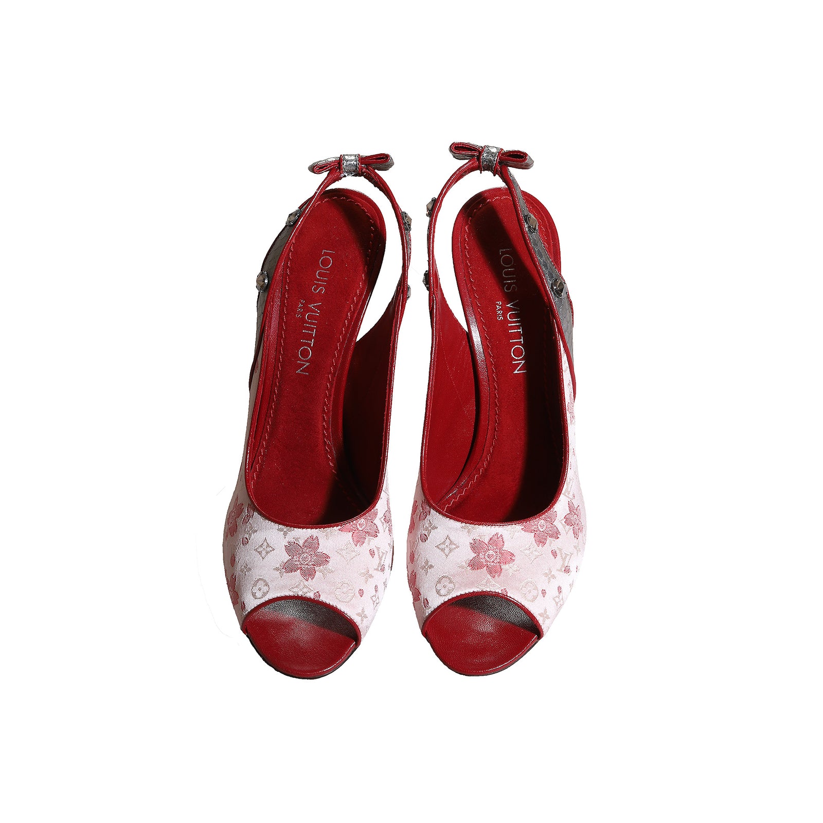 Louis Vuitton 2003 Murakami Cherry Blossom Monogram Heels
