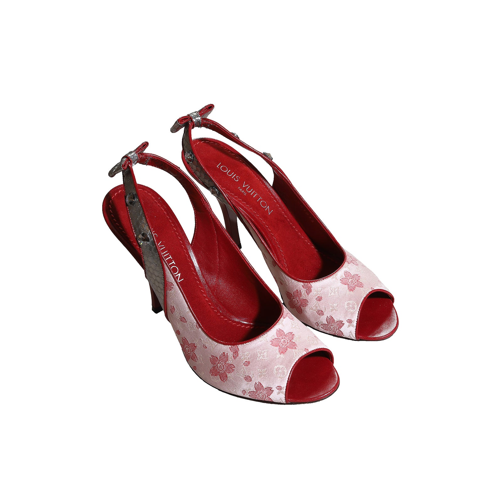 Louis Vuitton 2003 Murakami Cherry Blossom Monogram Heels