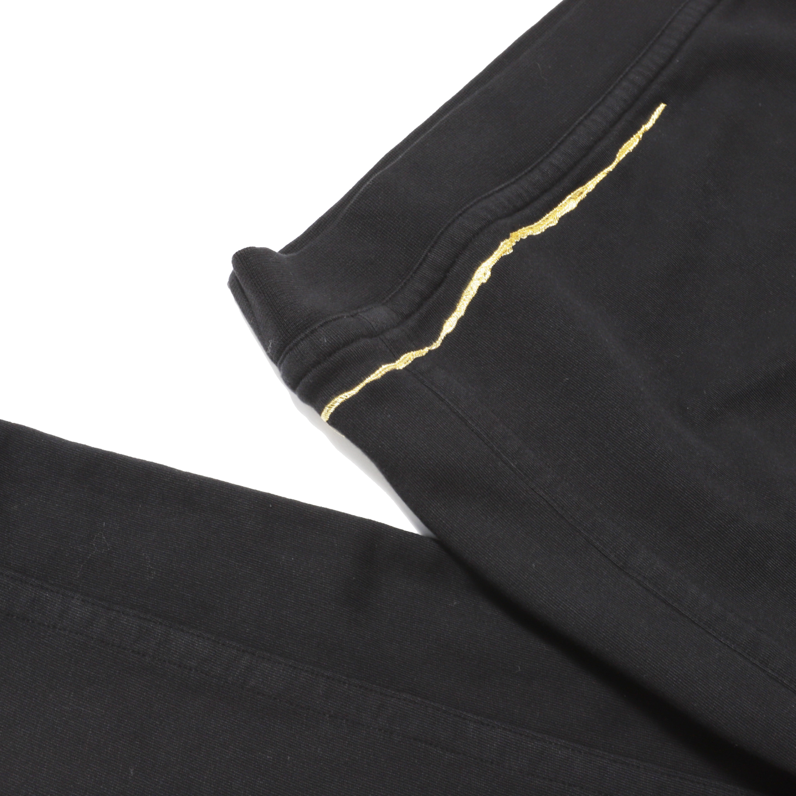 Haider Ackermann FW17 Cropped Gold Embroidered Sweatshirt