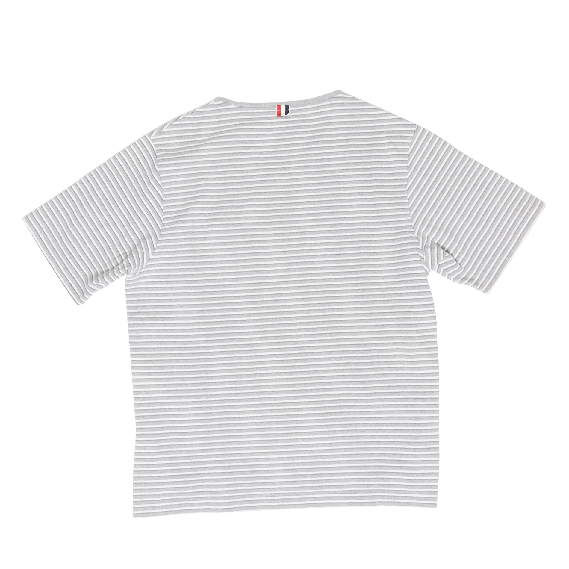 Thom Browne Striped V-Neck Basic Shirt